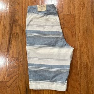 Hollister Men’s Cali Longboard Short with Epic Flex Size 30 NWT Blue White